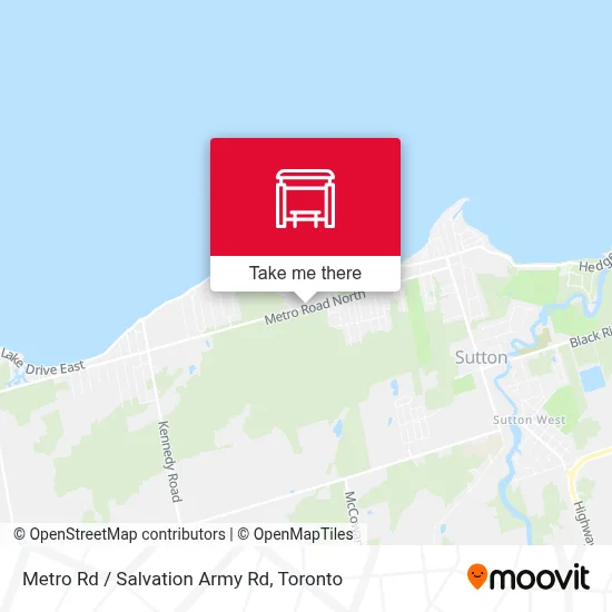 Metro Rd / Salvation Army Rd map