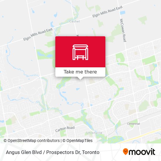 Angus Glen Blvd / Prospectors Dr plan