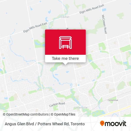 Angus Glen Blvd / Potters Wheel Rd map