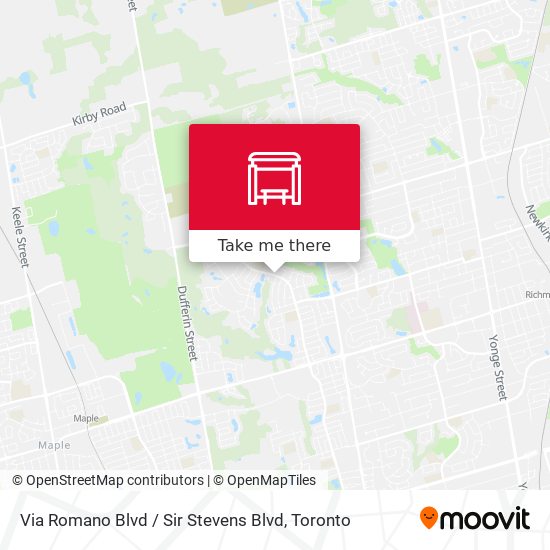 Via Romano Blvd / Sir Stevens Blvd map