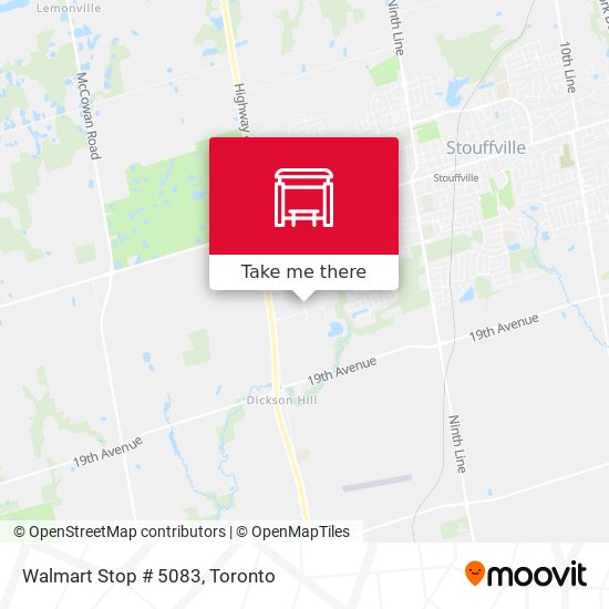 Walmart Stop # 5083 map