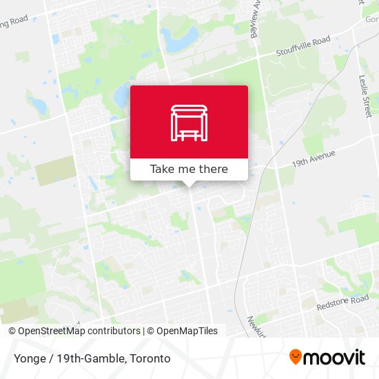 Yonge / 19th-Gamble plan