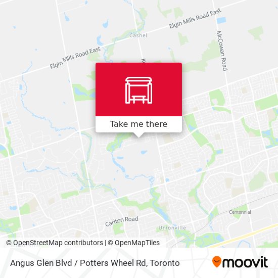 Angus Glen Blvd / Potters Wheel Rd map