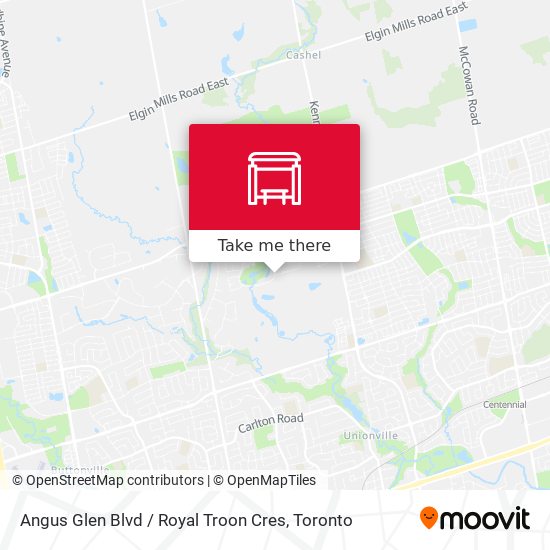 Angus Glen Blvd / Royal Troon Cres map