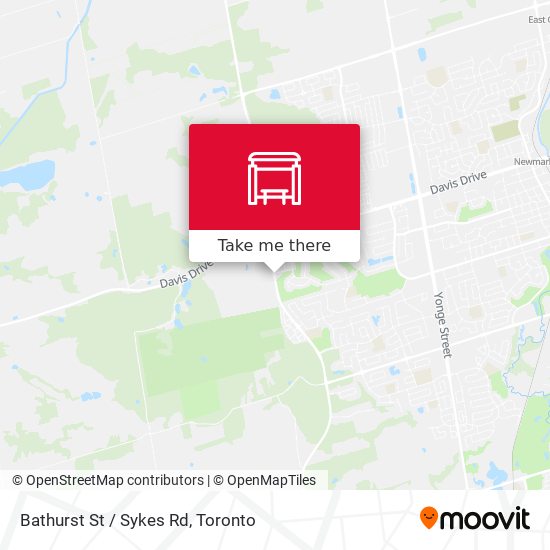 Bathurst St / Sykes Rd map