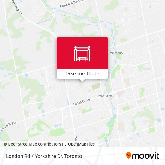 London Rd / Yorkshire Dr map