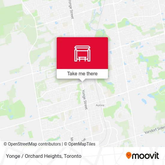Yonge / Orchard Heights map