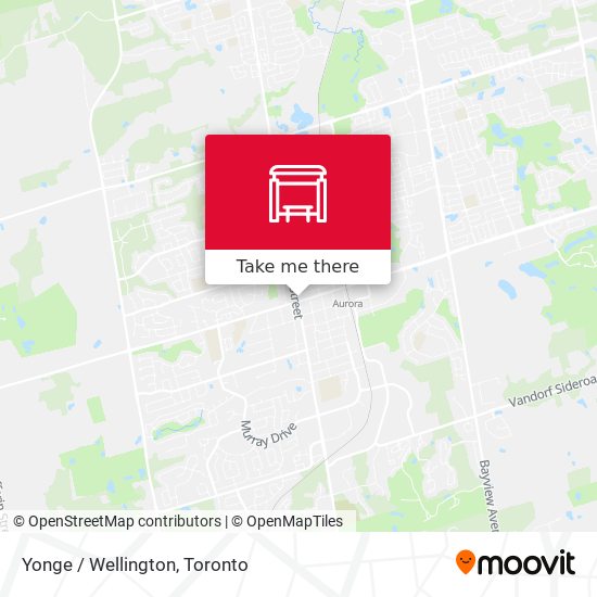 Yonge / Wellington map