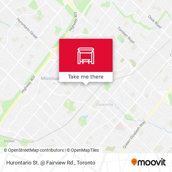 Hurontario St. @ Fairview Rd. map