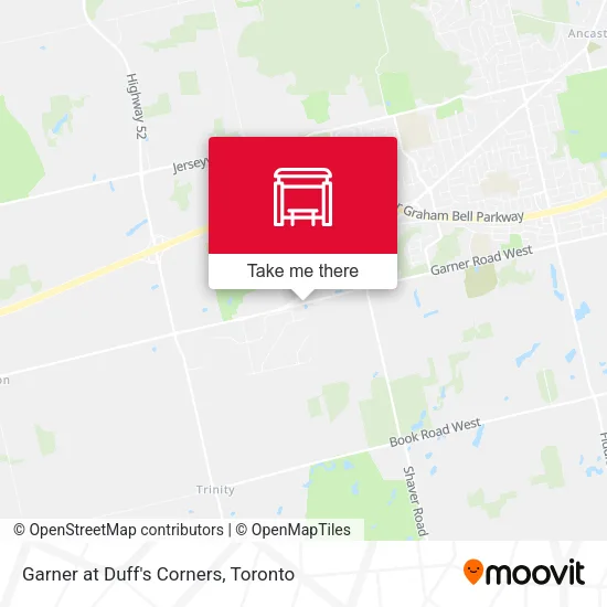 Garner at Duff's Corners map