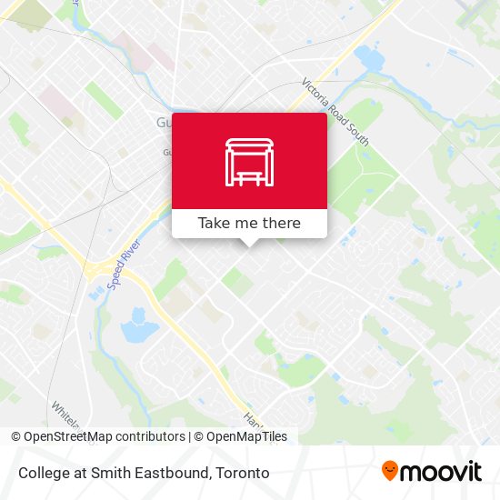 College at Smith Eastbound plan