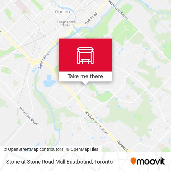 Stone at Stone Road Mall Eastbound map