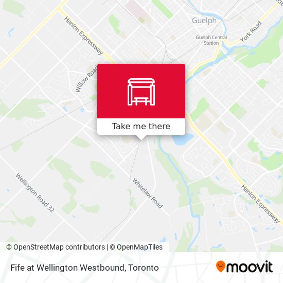 Fife at Wellington Westbound plan