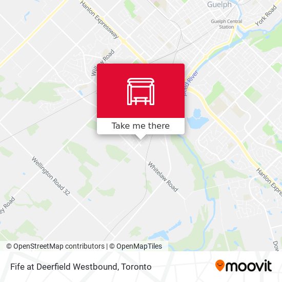 Fife at Deerfield Westbound plan
