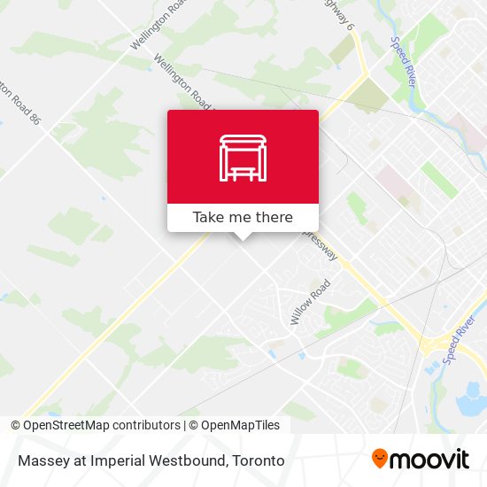 Massey at Imperial Westbound map