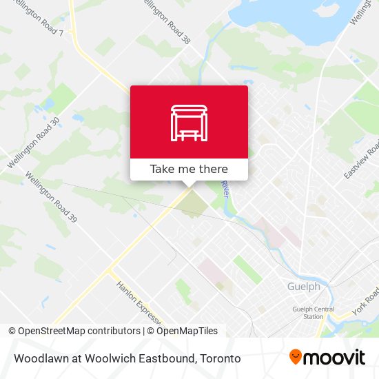 Woodlawn at Woolwich Eastbound plan