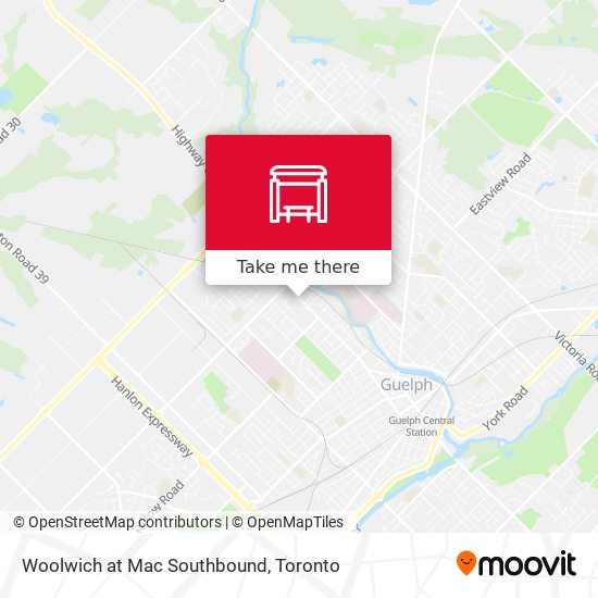 Woolwich at Mac Southbound plan