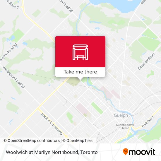 Woolwich at Marilyn Northbound plan