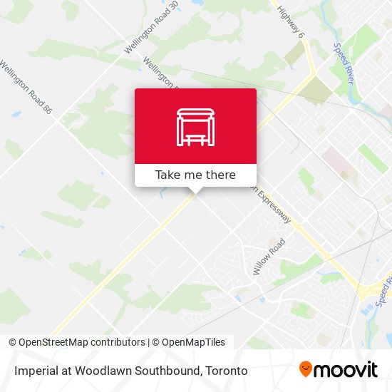 Imperial at Woodlawn Southbound plan