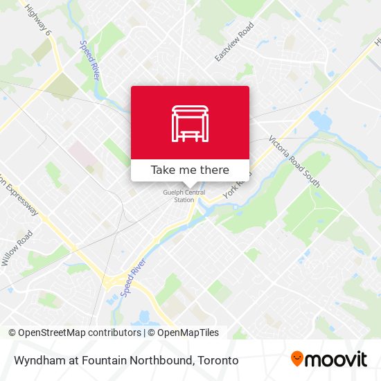Wyndham at Fountain Northbound map