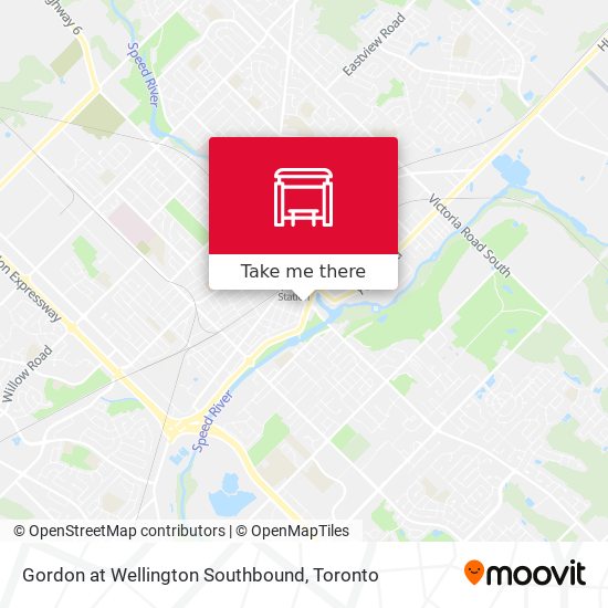 Gordon at Wellington Southbound plan