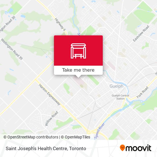 Saint Joseph's Health Centre map