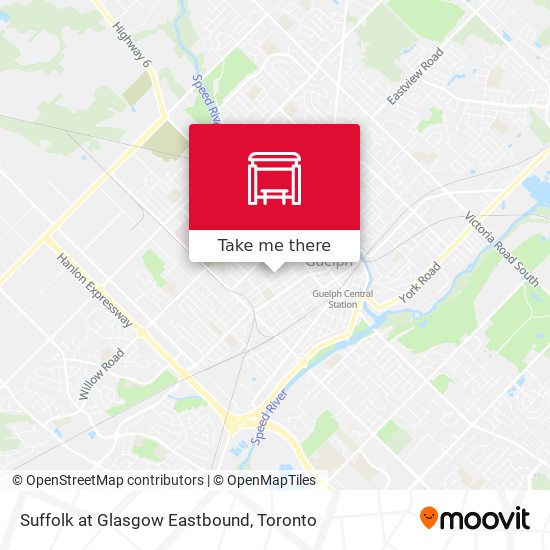 Suffolk at Glasgow Eastbound plan