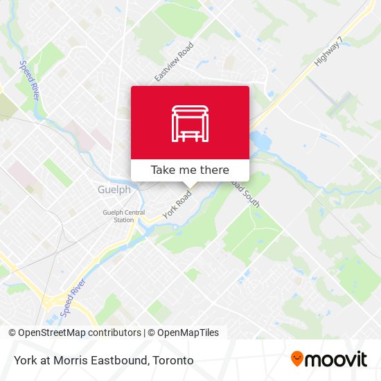 York at Morris Eastbound plan