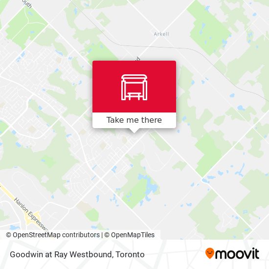 Goodwin at Ray Westbound plan