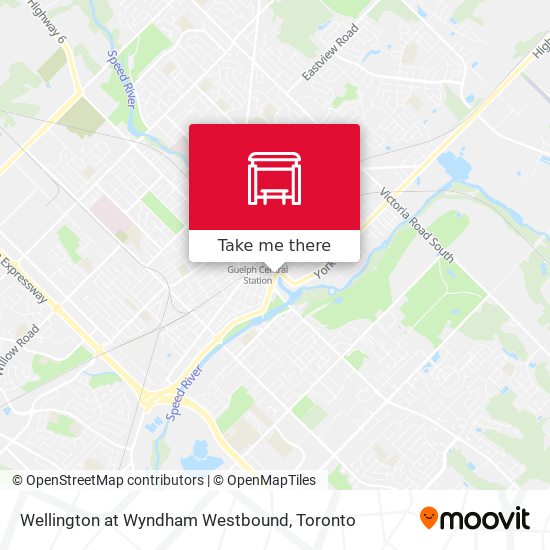 Wellington at Wyndham Westbound map