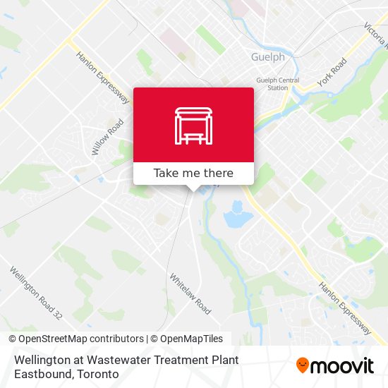 Wellington at Wastewater Treatment Plant Eastbound plan