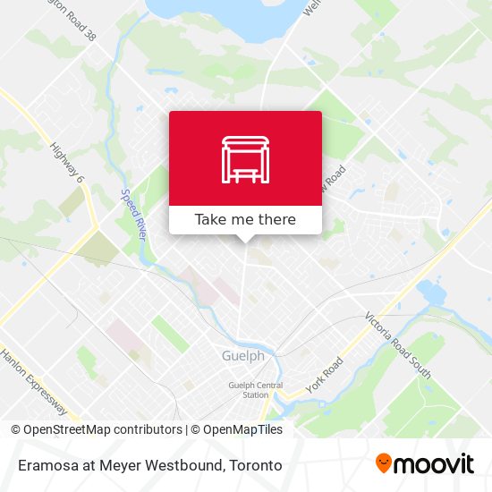 Eramosa at Meyer Westbound map