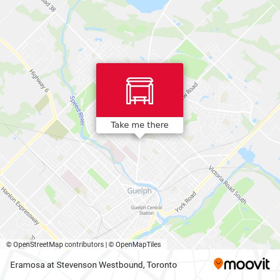 Eramosa at Stevenson Westbound plan