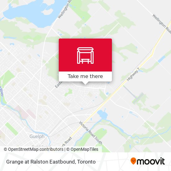 Grange at Ralston Eastbound map