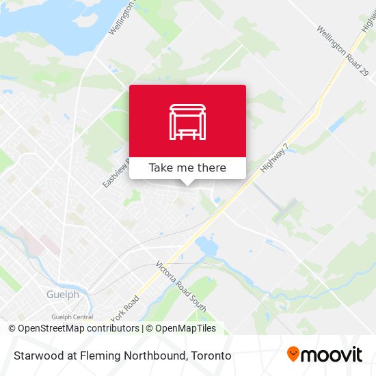 Starwood at Fleming Northbound map