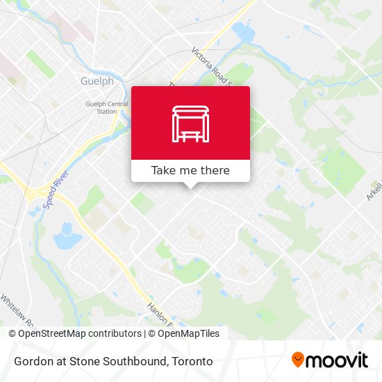 Gordon at Stone Southbound plan