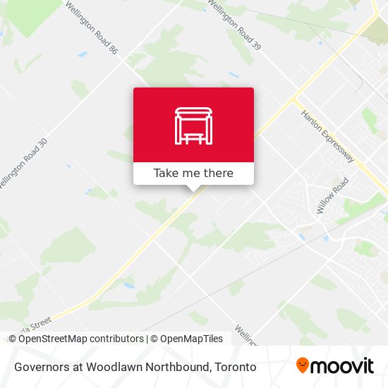 Governors at Woodlawn Northbound plan