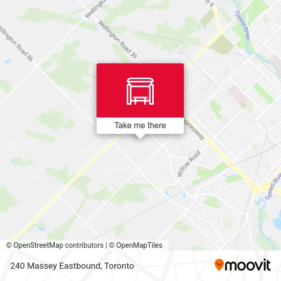 240 Massey Eastbound map