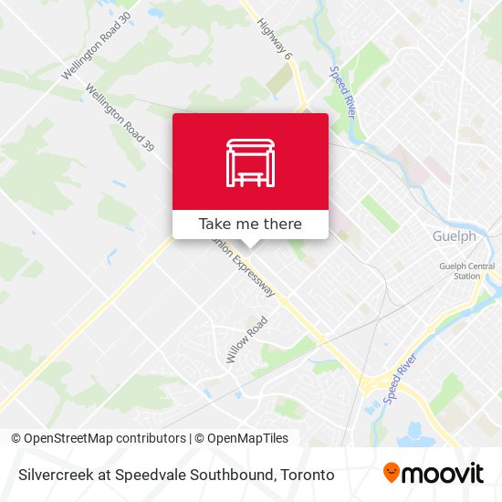 Silvercreek at Speedvale Southbound map