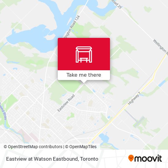 Eastview at Watson Eastbound map