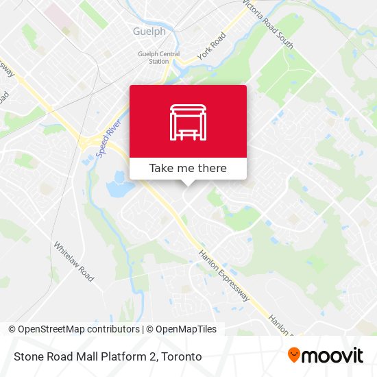 Stone Road Mall Platform 2 map