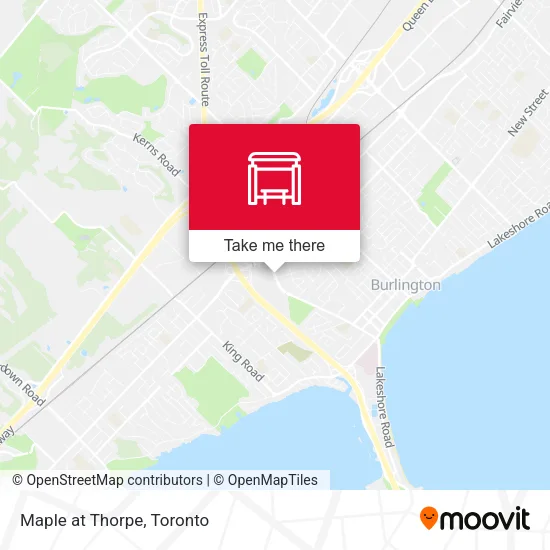 Maple at Thorpe map