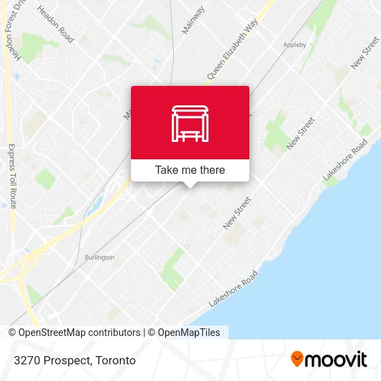 3270 Prospect map