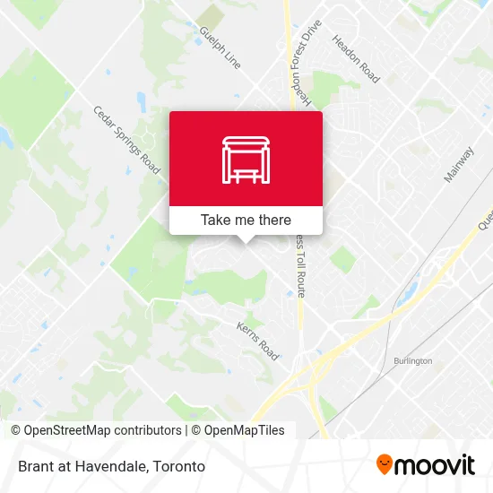 Brant at Havendale map
