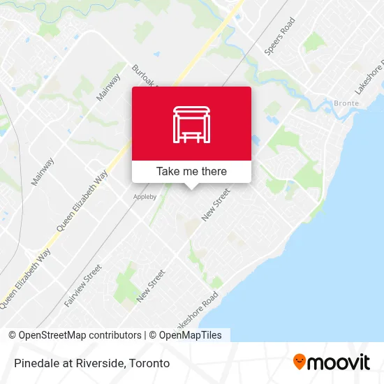 Pinedale at Riverside map