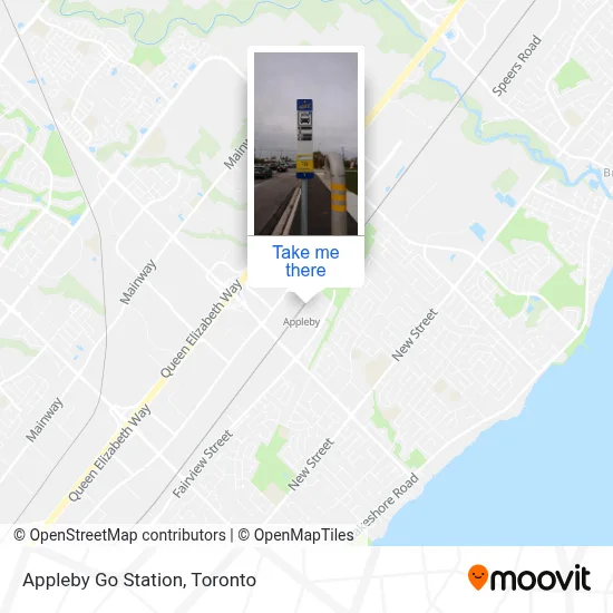 Appleby Go Station map