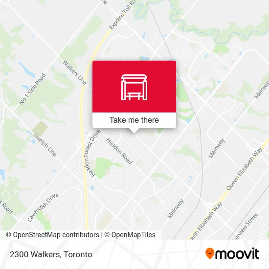 2300 Walkers map