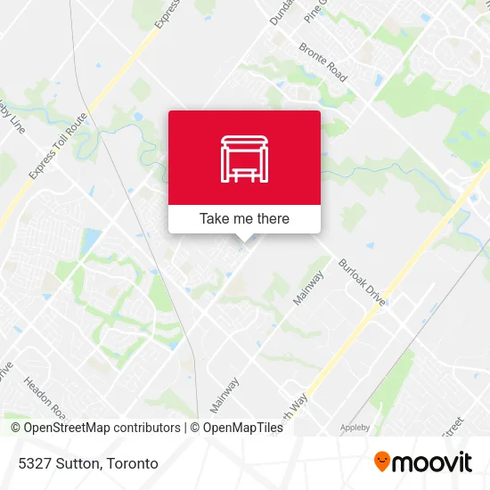 5327 Sutton map