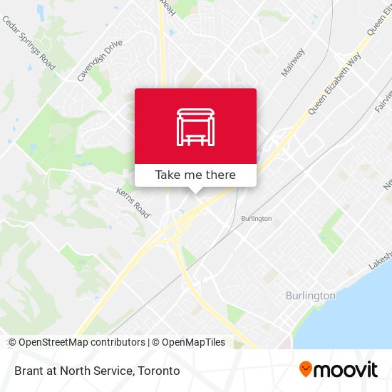 Brant at North Service plan