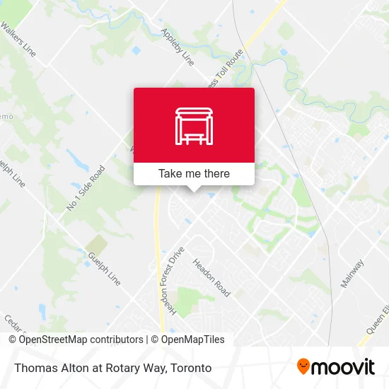 Thomas Alton at Rotary Way map